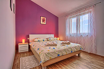 Magenta bedroom