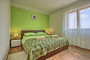 Green bedroom